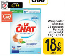 Cora Le Chat Waspoeder Sensitive aanbieding