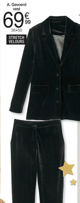 Damart Gevoerd vest aanbieding