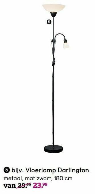 Leen Bakker Vloerlamp darlington aanbieding