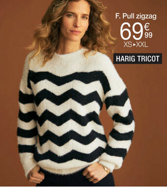 Damart Pull zigzag aanbieding
