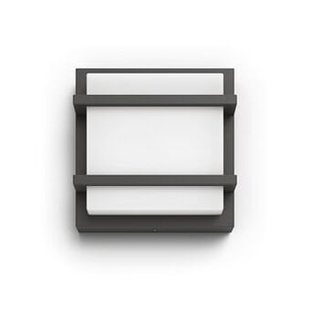 Brico Philips muurverlichting LED Petronia anthracite 12W aanbieding