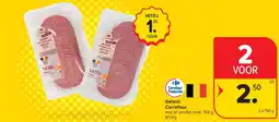 Carrefour Salami Carrefour aanbieding