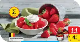 Carrefour Belgische aardbeien aanbieding