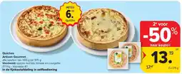Carrefour Quiches Artisan Gourmet aanbieding