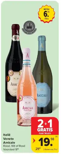 Carrefour Italië Veneto Amicale aanbieding