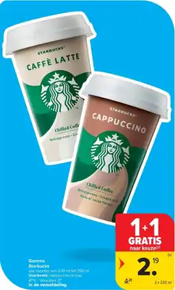 Carrefour Gamma Starbucks aanbieding
