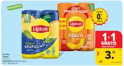 Carrefour Ice Tea Lipton aanbieding