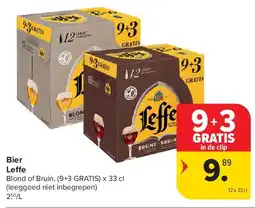 Carrefour Bier Leffe aanbieding