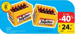 Carrefour Krat bier Jupiler aanbieding