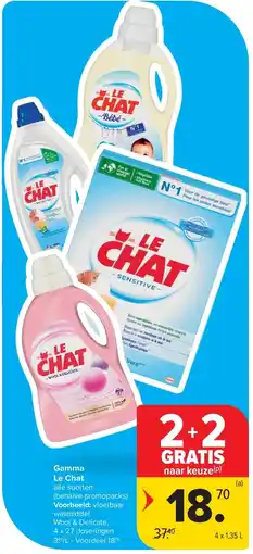Carrefour Gamma Le Chat aanbieding