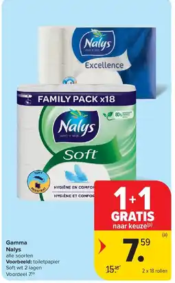 Carrefour Gamma Nalys aanbieding