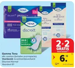 Carrefour Gamma Tena aanbieding