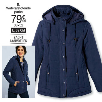 Damart Waterafstotende parka aanbieding