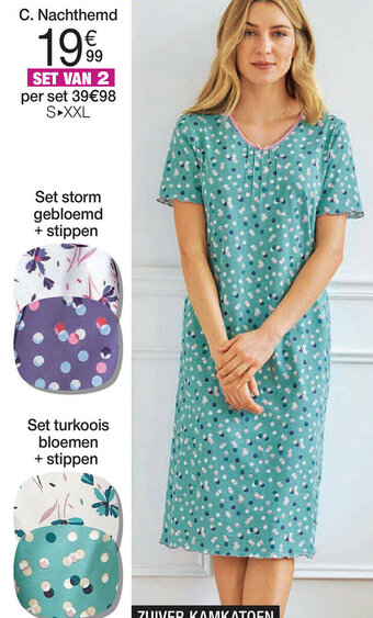 Damart Nachthemd aanbieding