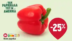 Delhaize Rode paprika aanbieding