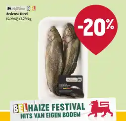 Delhaize Ardense forel aanbieding