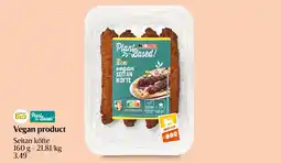 Delhaize Vegan product aanbieding