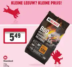 Delhaize Houtskool aanbieding
