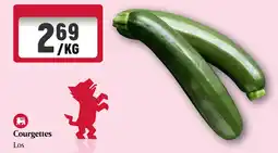 Delhaize Courgettes aanbieding