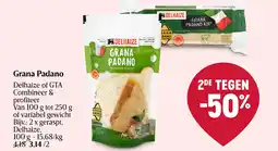 Delhaize Grana Padano aanbieding