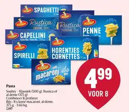 Delhaize Pasta aanbieding