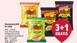 Delhaize Instantnoedels in zakje aanbieding
