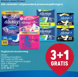 Delhaize Hygiënische bescherming aanbieding