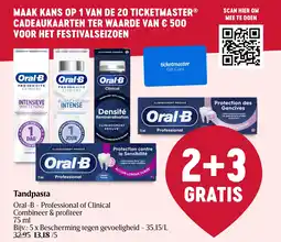 Delhaize Tandpasta aanbieding
