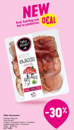 Delhaize Fijne vleeswaren aanbieding