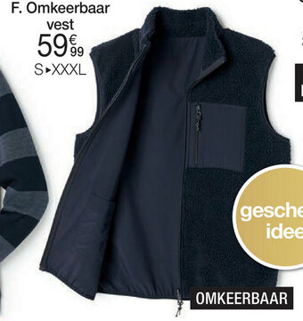 Damart Omkeerbaar vest aanbieding