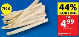 Lidl Witte asperges XXL aanbieding