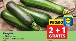 Lidl Courgette aanbieding