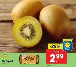 Lidl Kiwi's gold aanbieding