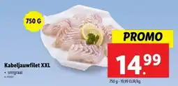 Lidl Kabeljauwfilet XXL aanbieding