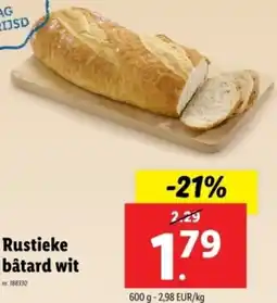Lidl Rustieke bâtard wit aanbieding
