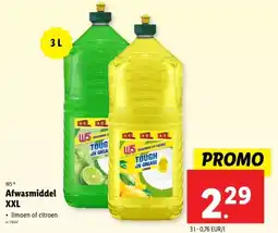 Lidl W5 Afwasmiddel xxl aanbieding