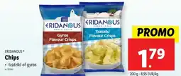 Lidl Eridanous chips aanbieding