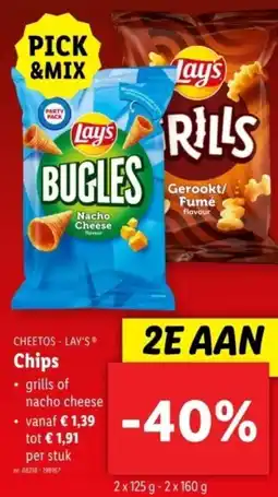 Lidl Cheetos - lay's chips aanbieding