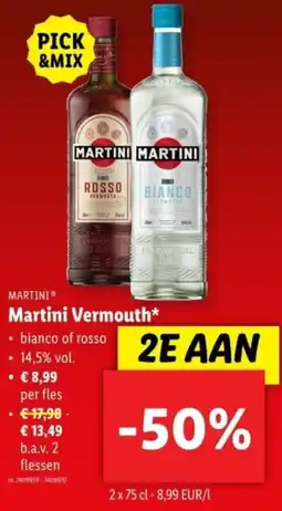 Lidl Martini Vermouth aanbieding