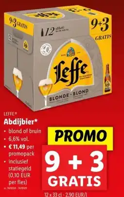 Lidl Leffe abdijbier aanbieding