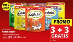 Lidl Catisfactions kattensnacks aanbieding
