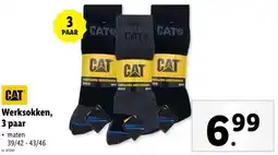 Lidl CAT Werksokken aanbieding