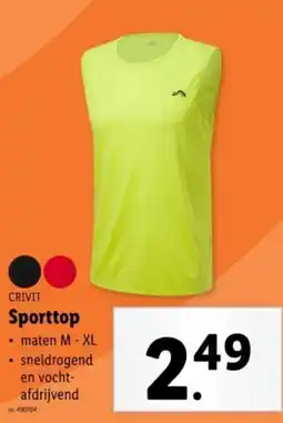 Lidl Crivit sporttop aanbieding