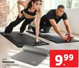 Lidl Crivit fitnessmat aanbieding