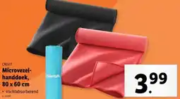 Lidl Crivit microvezelhanddoek aanbieding