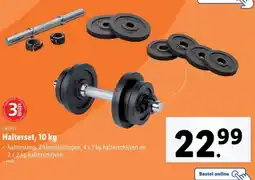 Lidl Crivit halterset aanbieding
