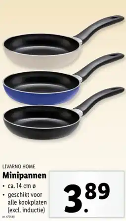 Lidl Livarno home minipannen aanbieding