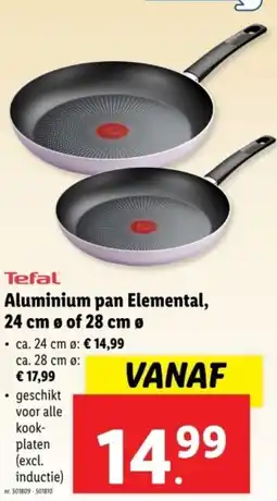 Lidl Tefal aluminium pan elemental aanbieding