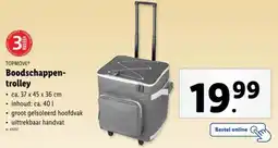 Lidl TOPMOVE Boodschappentrolley aanbieding