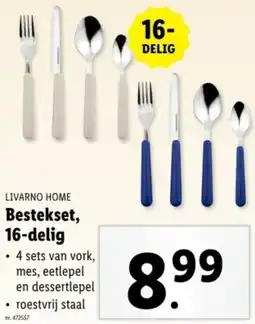 Lidl LIVARNO HOME Bestekset aanbieding